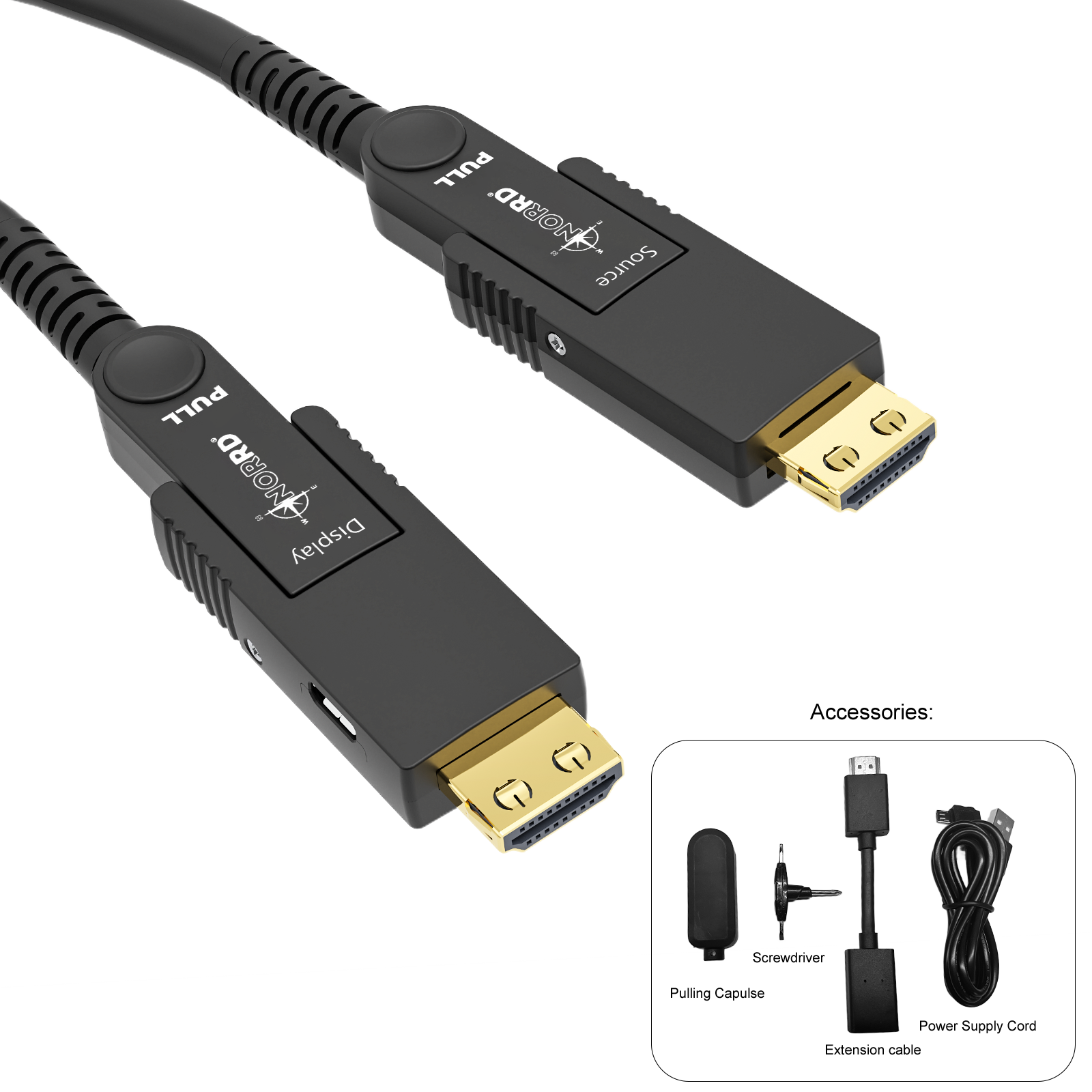 AOC PULL - Detachable plugs for tighter runs - 2