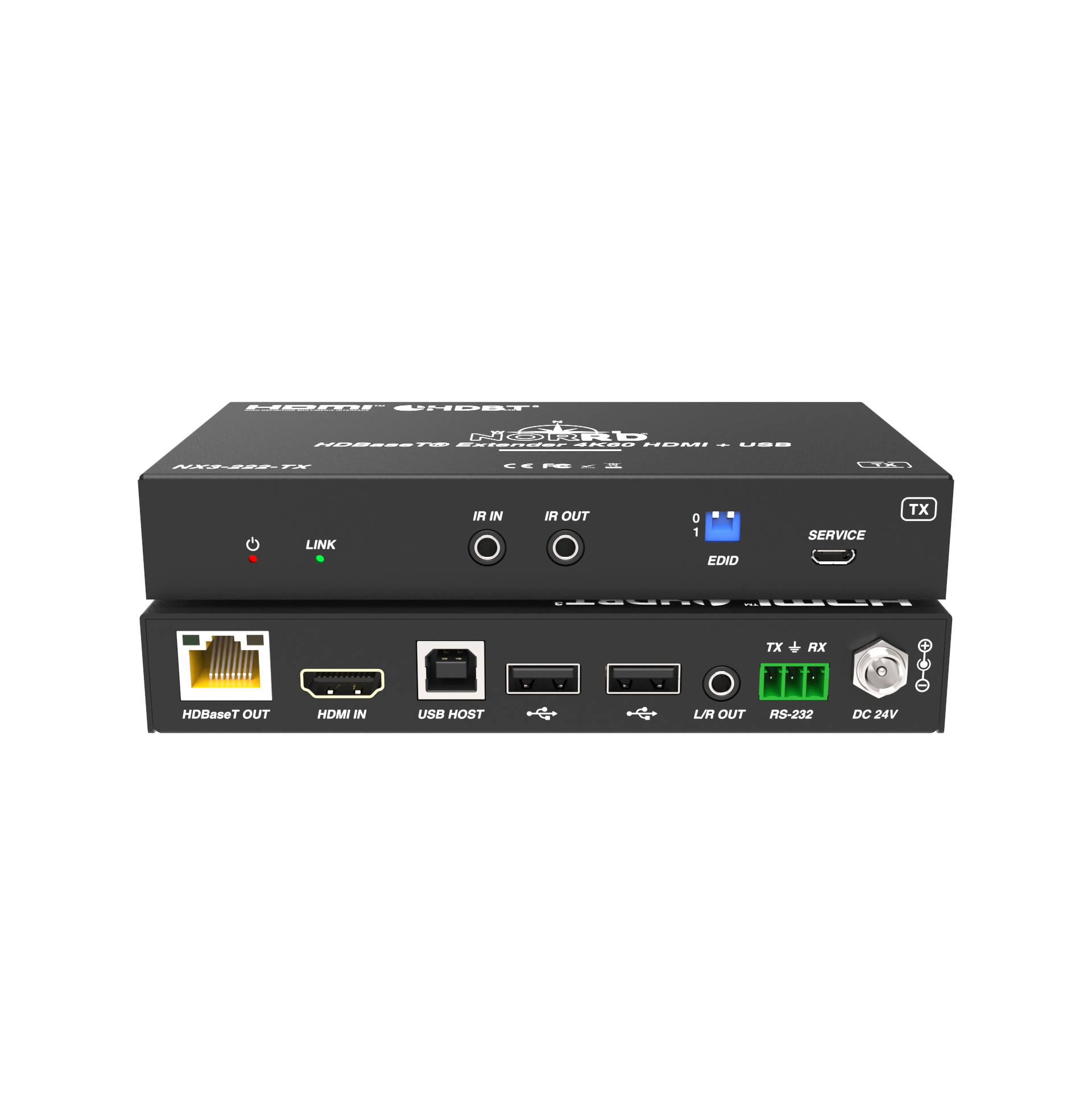 HDBaseT™ 3.0 Extender 4K60 HDMI + USB - 2