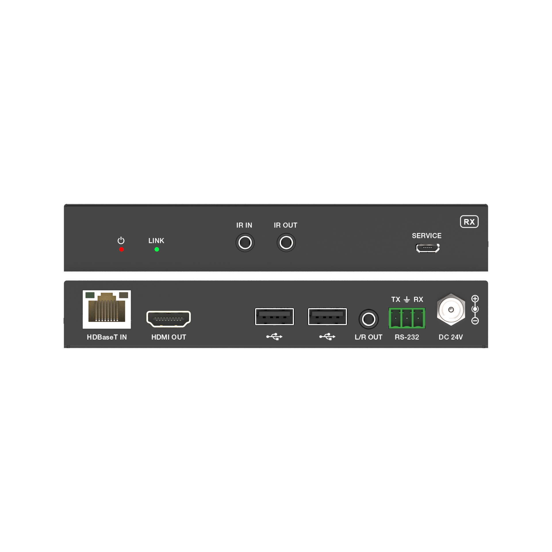 Dual-input BYOD HDBaseT 3.0 Extender - 3