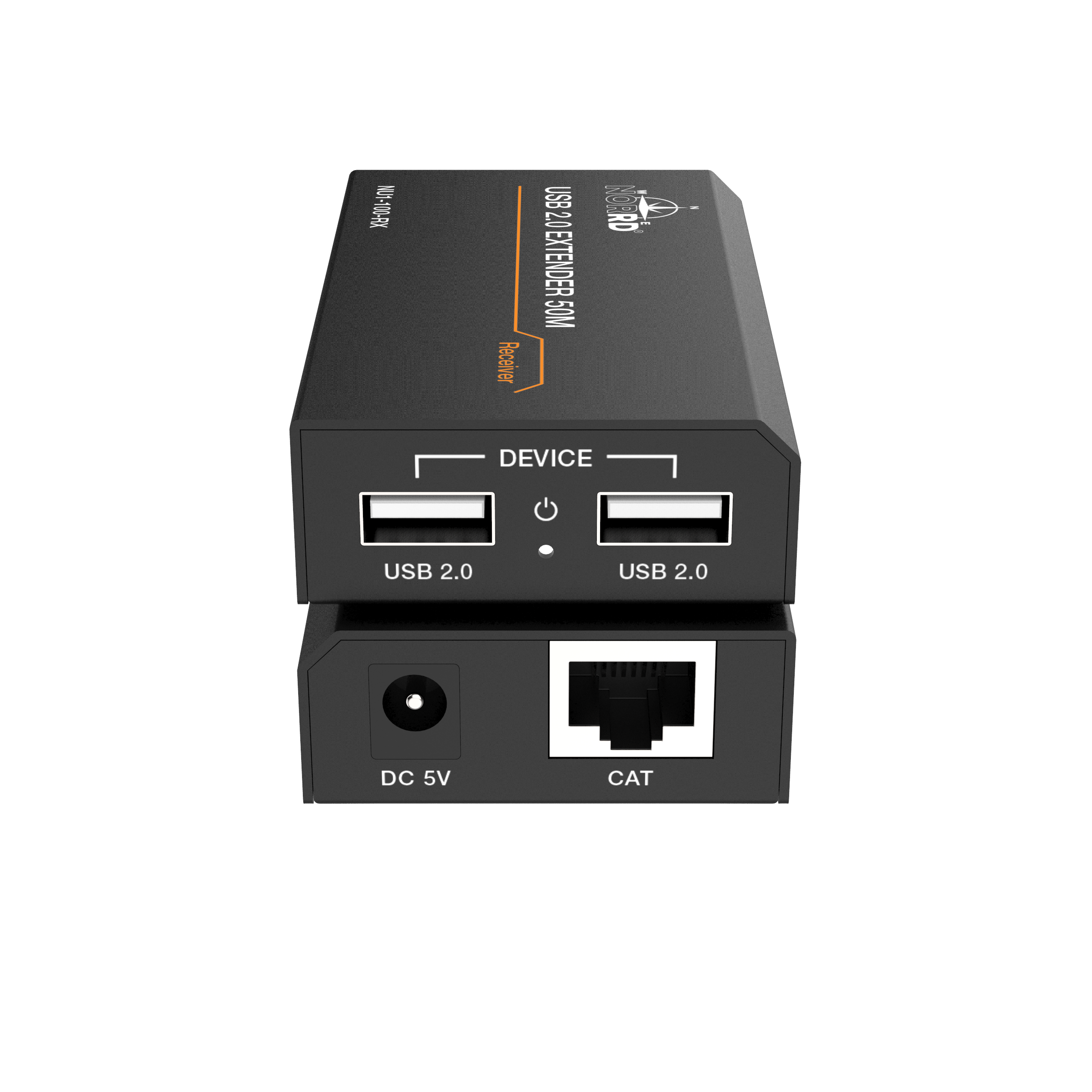 USB 2.0 480Mbps Extender kit 50 m. - 3