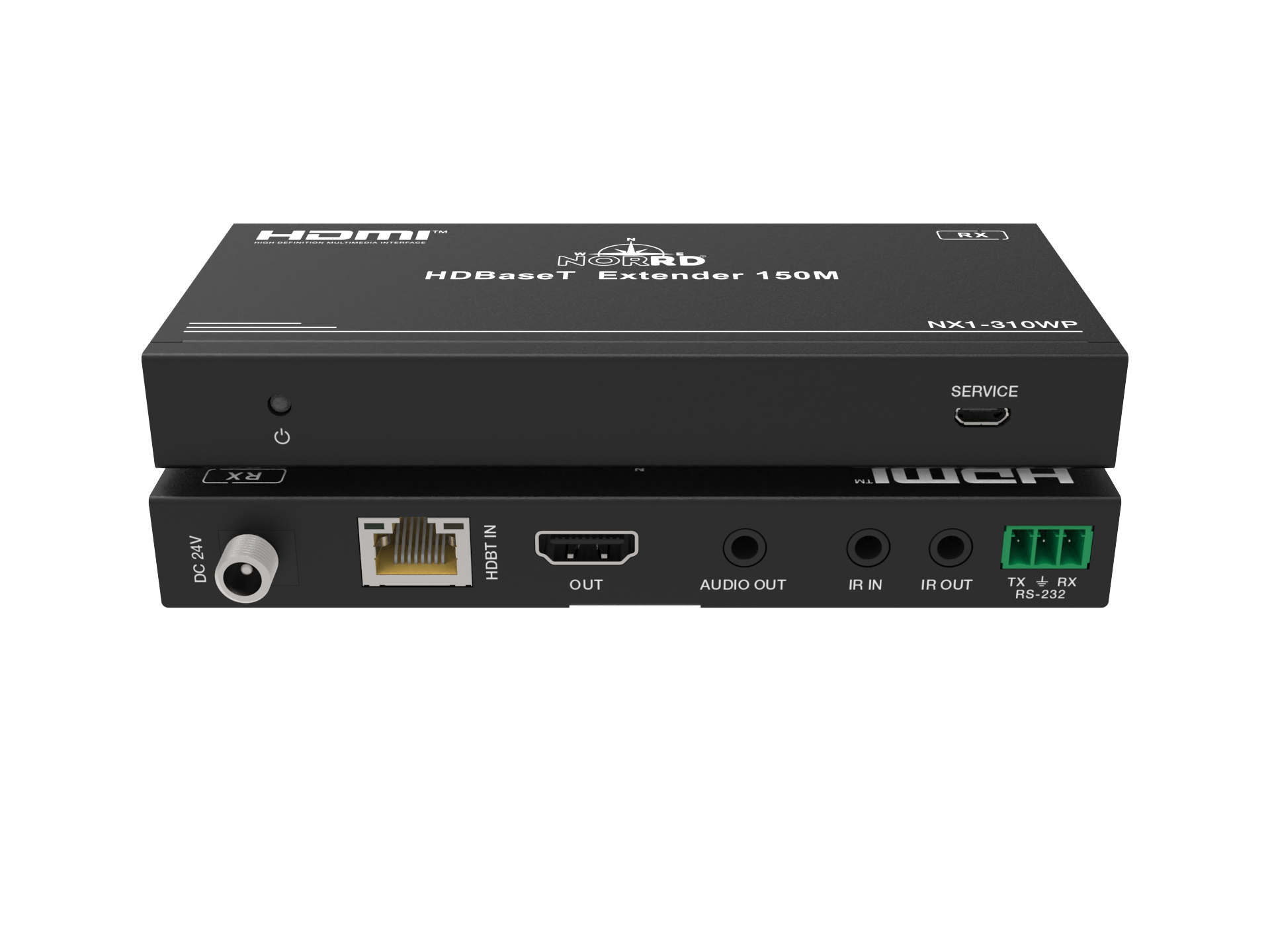 HDBaseT™ Wallplate KVM extender Kit - 3