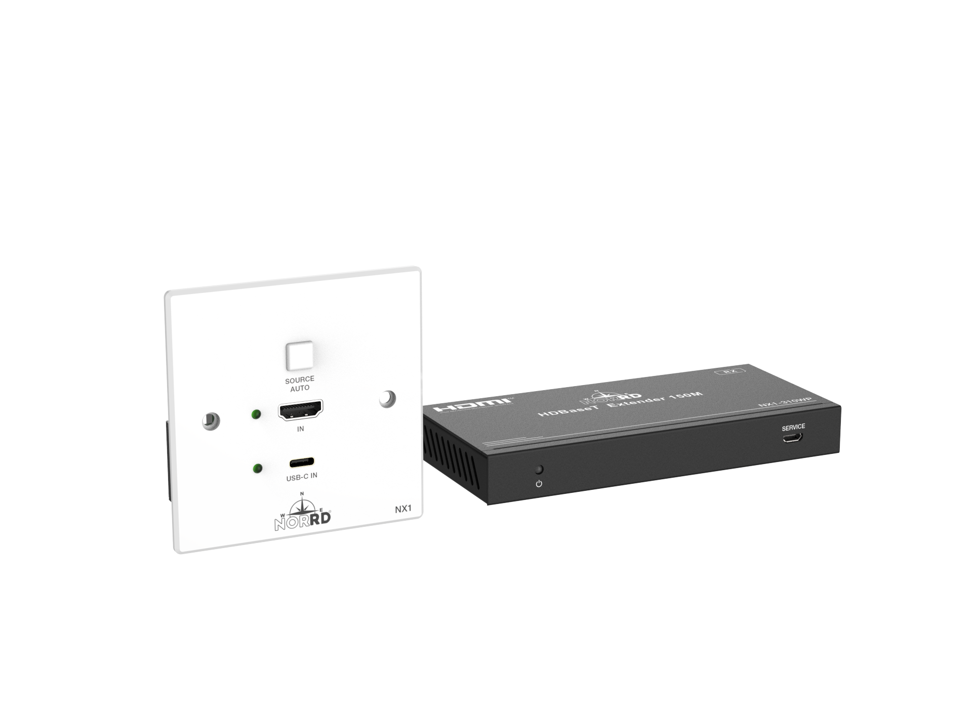 HDBaseT™ Wallplate KVM extender Kit