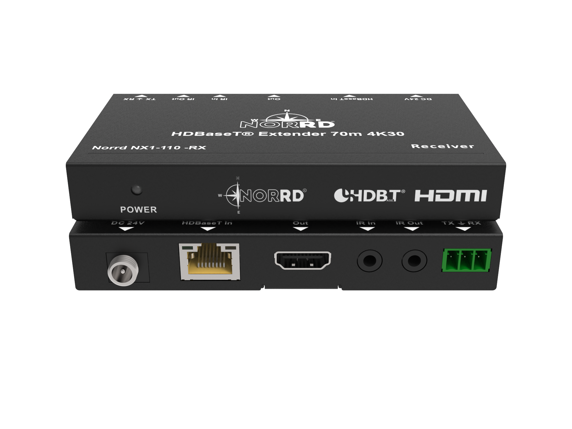 HDBaseT™ extender for 4K30/1080p. - 3