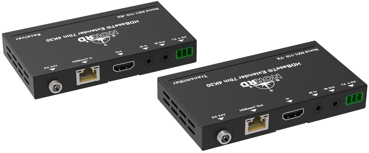 HDBaseT™ extender for 4K30/1080p.